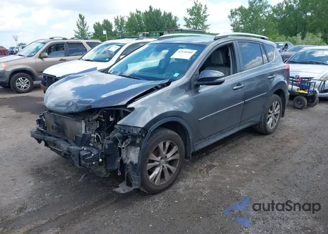 2015 Toyota Rav4 Limited from USA, damaged, VIN 2T3DFREV7FW390396